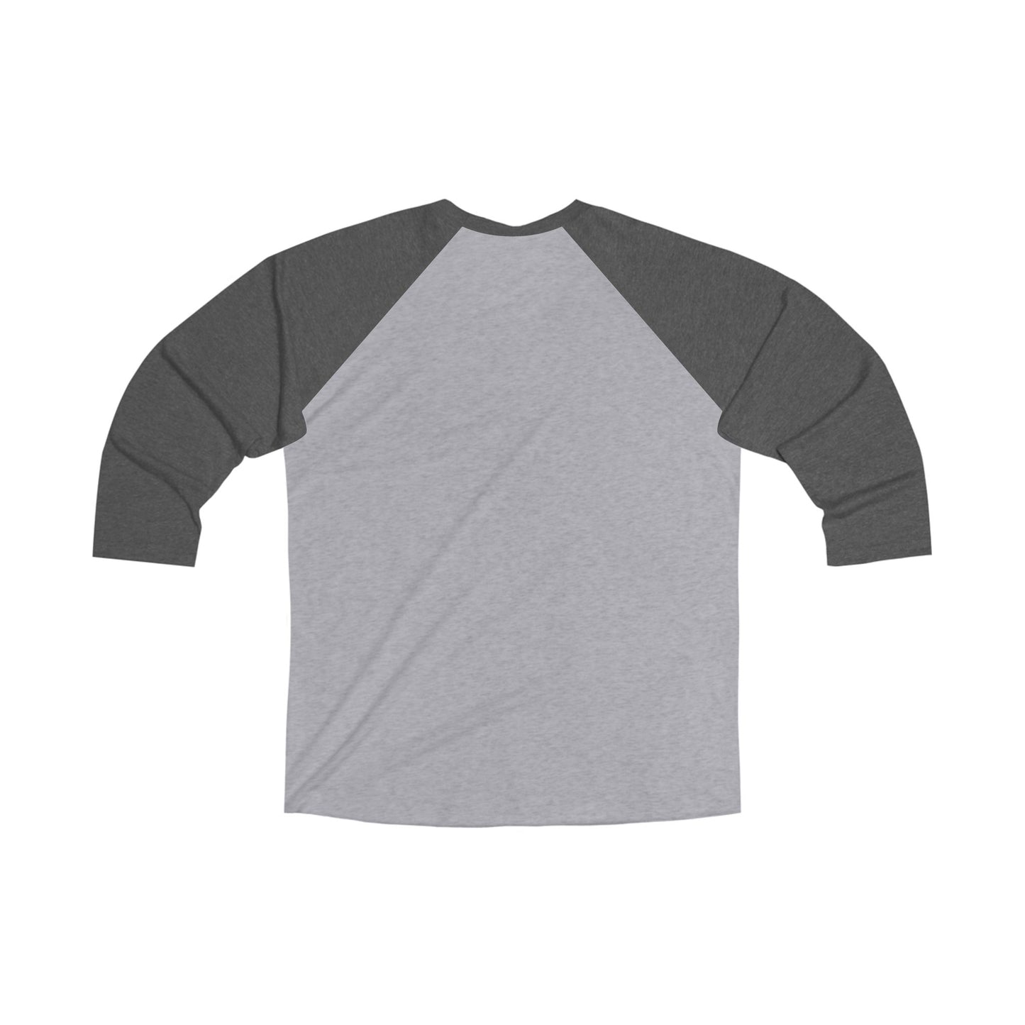 Exile Script Raglan Tee — Vintage Baseball-Style 3/4 Sleeve Shirt