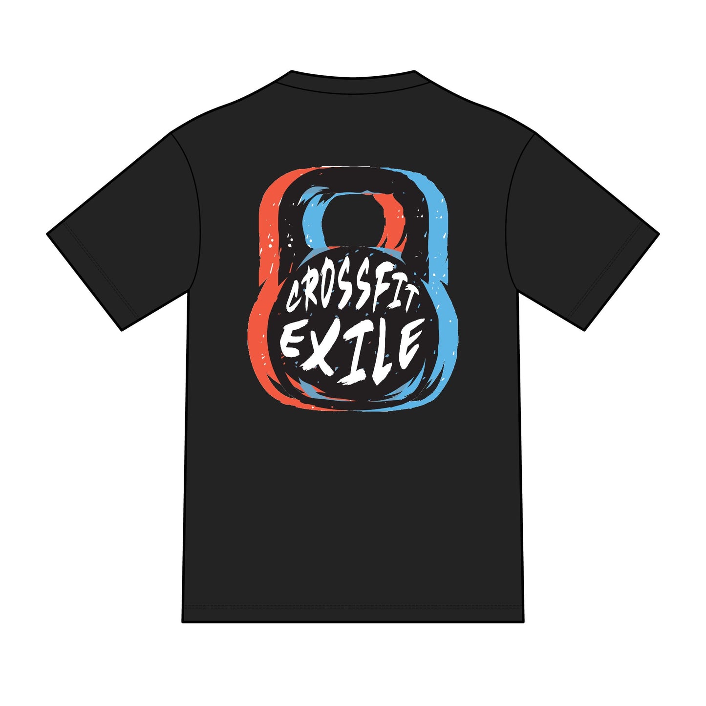 CrossFit Exile Kettlebell Tee - Gym Fitness Workout Shirt